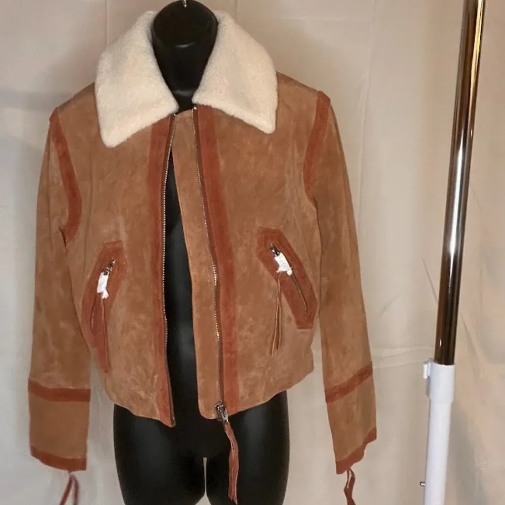 🔥 Blank NYC Genuine Leather Jacket – XS 🔥 - Picture 2 of 4